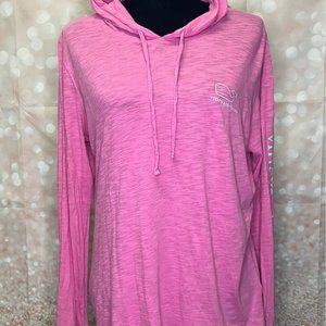 Vineyard Vines Pink Hoodie Graphic Logo Size Medium